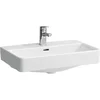 Image de Laufen Pro S wastafel compact 60x38x17cm 1 kraangat keramiek wit