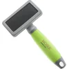 Image de Moser Slicker Borstel Medium - Hondenvachtborstel - Groen Grijs