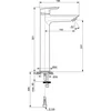 Image de Ideal Standard Tesi - Wastafelkraan, chroom A6575AA
