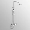 Image de Ideal Standard Ceratherm T50 Douchesysteem Met Douchethermostaat Chroom