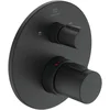 Image de Ideal Standard CeraTherm - Thermostatische kraan T100 voor 2 uitgangen inbouw, zwart A5815XG