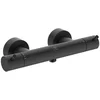 Image de Ideal Standard CeraTherm - Thermostatische douchekraan, zijdeglans zwart A7587XG