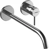 Image de Hansa Hansapublic afbouwdeel voor 2 gats wandkraan inclusief uitloop 300mm 19mm chroom