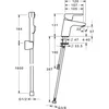 Image de Hansa Primo - Wastafelkraan met bidetdouche, chroom 49462203