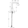 Image de Hansa Hansaprimo 1-gats keukenkraan m. zijbediening m. 150 draaibare uitloop 19.2cm chroom