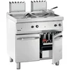 Image de Friteuse - Gas - 70cm Diep - 80cm Breed - 2x 15 Liter - Bartscher 2859271 - Horeca