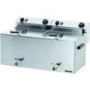 Image de Elektrische Dubbele-Friteuse | Met aftapkranen 2 x 10 liter | 400V | 16,2kw | 750x450x(H)375 mm