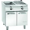 Image de Bartscher Friteuse - Serie 900 - Elektrisch - 20+20L - 400V - Aftapkranen - 800x900x900mm - Horeca friteuse