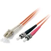 Image de Equip 254231 Glasvezel kabel 1 meter LC ST OS2 Geel