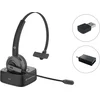 Image de Conceptronic POLONA03BDA hoofdtelefoon/headset Hoofdtelefoons Draadloos Hoofdband Kantoor/callcenter Bluetooth Oplaadhouder Zwart