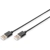Image de Digitus USB A, 3m USB-kabel USB 2.0 Zwart
