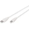 Image de Digitus USB-kabel USB 2.0 USB-A stekker, USB-B stekker 1.80 m Beige