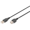 Image de USB Extension Cable Digitus AK-300200-018-S Black 1,8 m