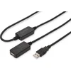 Image de Digitus USB 2.0 Repeater USB-kabel 20 m USB A Zwart