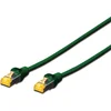 Image de DIGITUS LAN kabel Cat 6A - 0.25m - RJ45 netwerkkabel - S/FTP afgeschermd - Compatibel met Cat-6 & Cat-7 - Groen