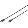 Image de Digitus AK-300138-010-S USB-kabel USB 2.0 USB-C stekker, USB-C stekker 1.00 m Zwart