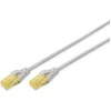 Image de Digitus DK-1613-A-010 RJ45 Netwerkkabel, patchkabel CAT 6A U/UTP 1.00 m Grijs Halogeenvrij, Verdraaide paren 1 stuk(s)