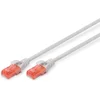 Image de UTP Category 6 Rigid Network Cable Digitus DIGITUS CAT 6 U/UTP- LSZH White 1,5 m Grey