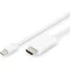 Image de Digitus Mini Displayport 1.2 Naar Hdmi 4K 60Hz Kabel Voor Computer 2M Wit
