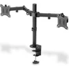 Image de Schermtafel Support Digitus DIGITUS Soporte de monitor universal doble con fijación a presión