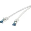 Image de Renkforce RF-4145298 RJ45 Netwerkkabel, patchkabel CAT 6A S/FTP 20.00 m Grijs Snagless, Vlambestendig 1 stuk(s)