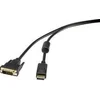Image de Renkforce RF-4212210 DisplayPort-kabel DisplayPort / DVI Adapterkabel DisplayPort-stekker, DVI-D 24+1-polige stekker 1.