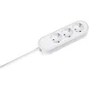 Image de BACHMANN SMART stekkerdoos 3x geaard contact, geklonken, wit, 5 m