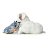 Image de Hunter Fyn - Hondenspeelgoed - Knuffel voor honden - Hamster - Wasbaar - Blauw -20cm