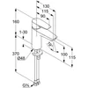 Image de Kludi Pure & Solid wastafelkraan 100 chroom