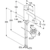 Image de Kludi Bozz - Wastafelkraan met afvoergarnituur, voor drukloze boiler, chroom 382770576