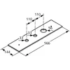 Image de Kludi Rotexa montageplaat voor 76149 74802 76151