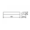 Image de Keuco Edition 400 - Reserve toiletrolhouder, chroom 11563010000
