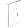 Image de Keuco KE Wandrozet IXMO 59556, voor af- en omstelkranen, hoekig, 105x105mm, verchroomd, 59556010092