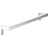 Image de KEUCO Badhanddoekhouder van metaal, hoogglans verchroomd, 60 cm lang, voor badkamer of sauna, voor handdoeken, wandmontage, handdoekstang, Edition 90 Square