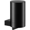 Image de KEUCO Lotion dispenser metaal en kristalglas, zwart mat, inhoud navulbaar ca. 180 ml, zeepdispenser voor badkamer en gastentoilet, wandmontage, Plan Black Selection