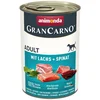 Image de GranCarno Adult 6x400g - met zalm & spinazie