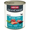 Image de GranCarno Adult 6x800g - met zalm & spinazie