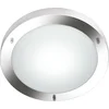 Image de TRIO Condus - Plafondlamp - Nikkel mat - excl. 1x E27 60W - Badkamerverlichting - IP44