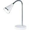 Image de REALITY ARRAS - Tafellamp - Wit - incl. 1x SMD 4W - Snoerschakelaar - Flexibel