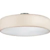 Image de TRIO HOTEL - Plafondlamp - Wit - excl. 3x E27 7 W - Plafondbevestiging