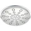 Image de Plafondlamp glas rond plafondlamp dimbaar woonkamerlamp plafond, chroom, LED 20W 1800Lm warm wit, DxH 31,5x7,5 cm