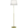 Image de TRIO LYON - Vloerlamp - Messing mat - excl. 3x E27 4 W - Licht apart schakelbaar - Schakelaar met trekkoord - In hoogte verstelbaar