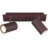 Image de TRIO MARLEY - Spot - Roestkleur - excl. 2x GU10 3 W - Plafondbevestiging