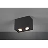 Image de TRIO BISCUIT - Plafondlamp - Zwart mat - excl. 2x GU10 35W