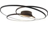 Image de Trio Leuchten rowin - Plafondlamp - 1 lichts - Ø 800 mm - Zwart