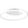 Image de REALITY ZIBAL - Plafondlamp - Wit mat - incl. 1x SMD 22 W - Dimbaar met schakelaar - Niet geschikt voor externe dimmer - Wand- en plafondmontage