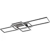 Image de TRIO IRVINE - Plafondlamp - Antraciet - incl. 1x SMD 60 W - Afstandsbediening - Geintegreerde dimmer - Traploos instelbare lichtkleur - Nachtlampje - Wand- en plafondmontage - Geheugenfunctie via de afstandsbediening en wandschakelaar