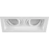 Image de TRIO KENAI - Inbouwspot - Wit mat - excl. 2x GU10 4,5 W - Zwenkbaar - Plafondbevestiging