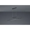 Image de TRIO TRAJAN - Hanglamp - Zwart mat - incl. 1x SMD 45W - Hoogte en lengte verstelbaar - Touch dimmer - Traploos instelbare lichtkleur - Verlichting omhoog en omlaag