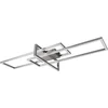 Image de TRIO SALINAS - Plafondlamp - Nikkel mat - incl. 1x SMD 34W - Dimbaar met schakelaar - Niet dimbaar